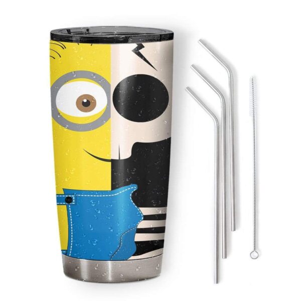 Gearhumans Gearhuman 3D Electric Minion Custom Design Vacuum Insulated Tumbler GL20059 Tumbler