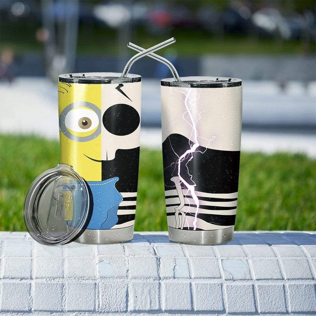 Gearhumans Gearhuman 3D Electric Minion Custom Design Vacuum Insulated Tumbler GL20059 Tumbler