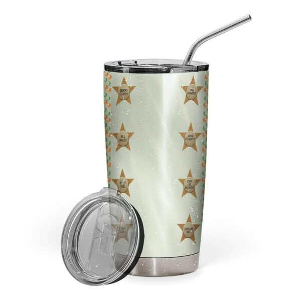 Gearhumans Gearhuman 3D Elton John Star On Hollywood Custom Design Vacuum Insulated Tumbler GL050814 Tumbler 20oz