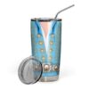 Gearhumans Gearhuman 3D Elvis Presley Custom Design Vacuum Insulated Tumbler GL11081 Tumbler 20oz