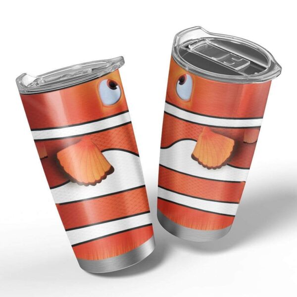 Gearhumans Gearhuman 3D Finding Nemo Glitter Custom Design Vacuum Insulated Tumbler GL18056 Tumbler