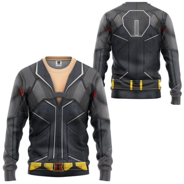 Gearhumans Gearhuman 3D Marvel Black Widow Custom Tshirt Hoodie Apparel GW12031 3D Apparel