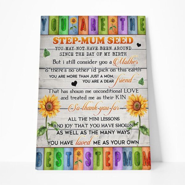 Gearhumans Gearhuman 3D Step Mum Seed Canvas GJ290301 Canvas 1 Piece Non Frame M
