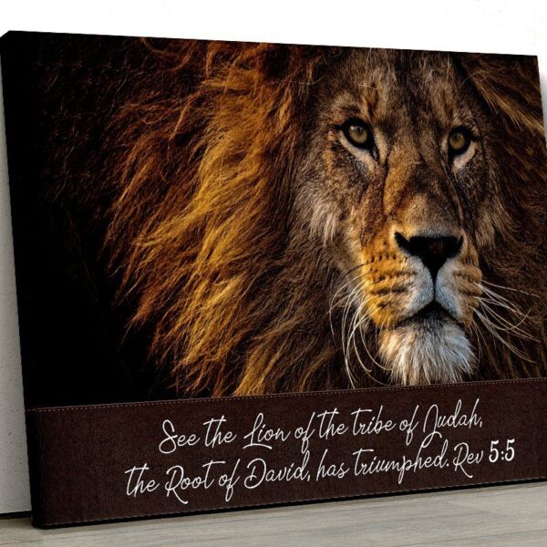 Gearhumans Gearhuman 3D The Lion Of Judah Custom Canvas GW15039 Canvas 1 Piece Non Frame M