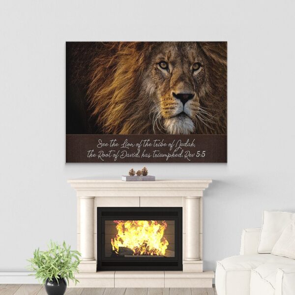 Gearhumans Gearhuman 3D The Lion Of Judah Custom Canvas GW15039 Canvas