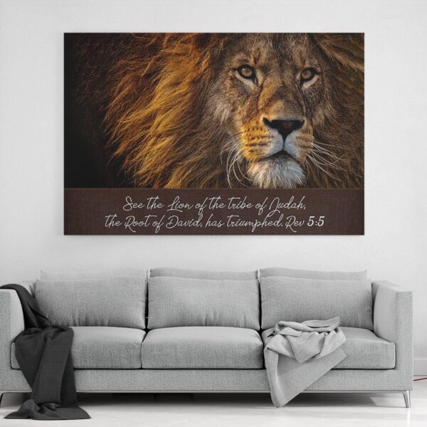 Gearhumans Gearhuman 3D The Lion Of Judah Custom Canvas GW15039 Canvas