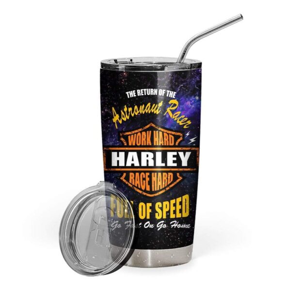 Gearhumans Gearhuman 3D The Return Of The Astronaut Racer Custom Design Vacuum Insulated Tumbler GV22052 Tumbler 20oz