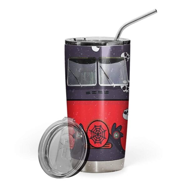 Gearhumans Gearhuman 3D The Spooky Machine Halloween Custom Design Vacuum Insulated Tumbler GV14086 Tumbler 20oz