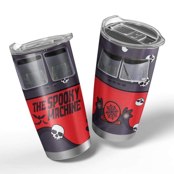 Gearhumans Gearhuman 3D The Spooky Machine Halloween Custom Design Vacuum Insulated Tumbler GV14086 Tumbler