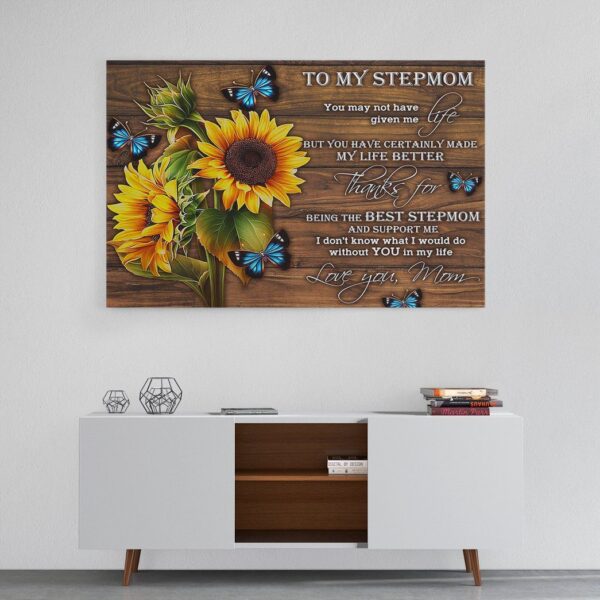 Gearhumans Gearhuman 3D To My Stepmom Canvas GJ290304 Canvas