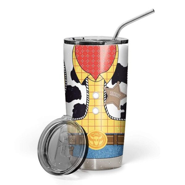 Gearhumans Gearhuman 3D Toy Story T-Shirts Fleece Hoodie AppareVacuum Insulated Tumbler GM19053 Tumbler 20oz