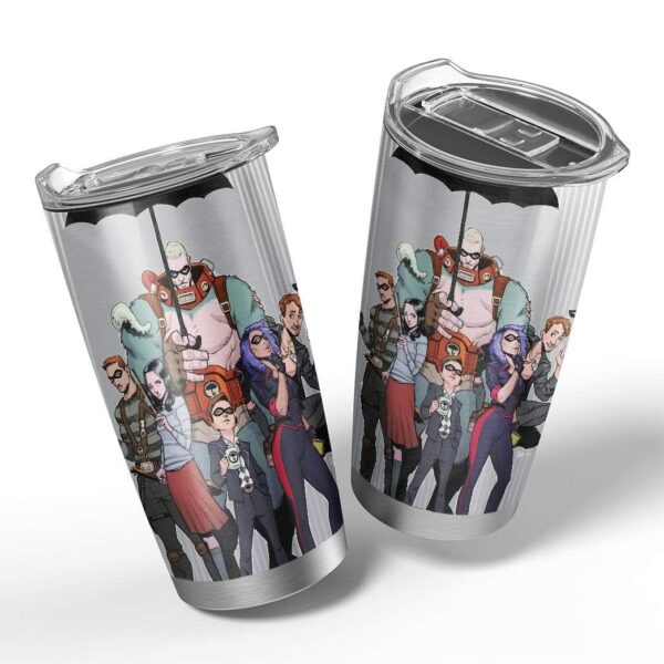 Gearhumans Gearhuman 3D Umbrella Academy Custom Design Vacuum Insulated Tumbler GL03081 Tumbler