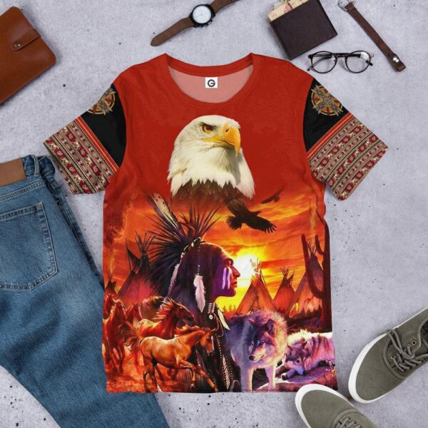 Gearhumans Gearhuman 3D Unique Native America Tshirt Hoodie Apparel GB180330 3D Apparel