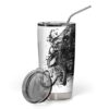 Gearhumans Gearhuman 3D Venom BW Custom Design Vacuum Insulated Tumbler GD110510 Tumbler 20oz