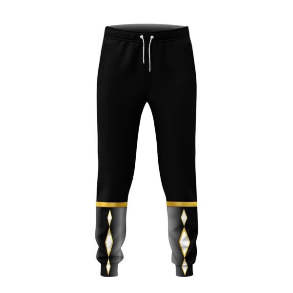 Gearhumans Gearhuman 3D White Ninja Mighty Morphin Power Rangers Custom Sweatpants Apparel GJ240314 Sweatpants