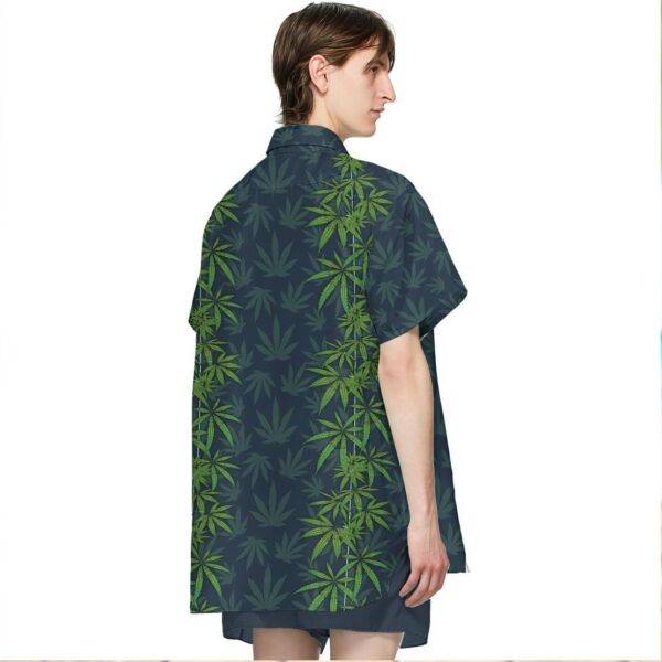 Gearhumans Gearhumsn 3D Cannabis Leaves Hawaii Shirt ZK1305219 Hawai Shirt 