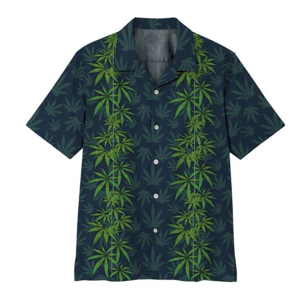 Gearhumans Gearhumsn 3D Cannabis Leaves Hawaii Shirt ZK1305219 Hawai Shirt Short Sleeve Shirt S 