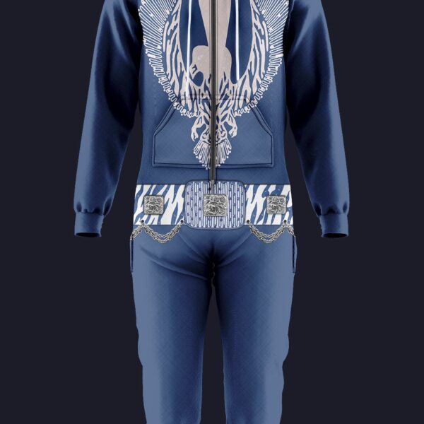 Copy of Gearhumans 3D ELV PRL Blue Phoenix Custom Jumpsuit