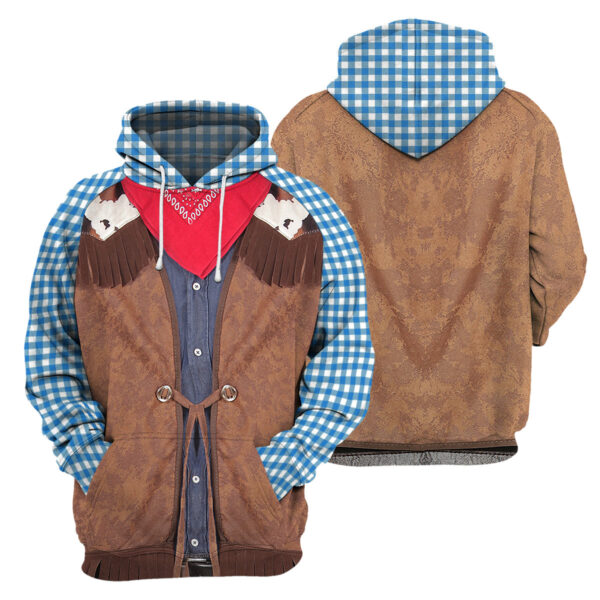 Gearhumans Cowboy - 3D All Over Printed Shirt