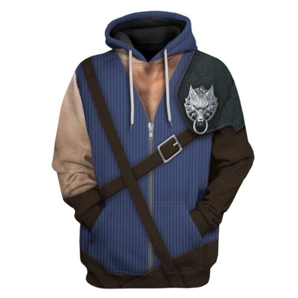 Cosplay Cloud Strife Final Fantasy Custom T-Shirts Hoodies Apparel CO-TA2712194 3D Custom Fleece Hoodies Hoodie S 