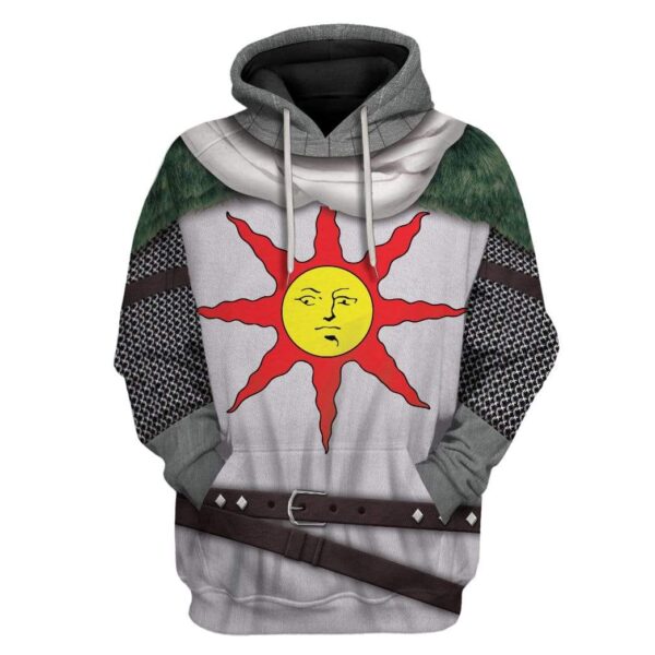 Cosplay Dark Souls Solaire Of Astora Custom T-Shirts Hoodies Apparel T01021 3D Custom Fleece Hoodies Hoodie S 