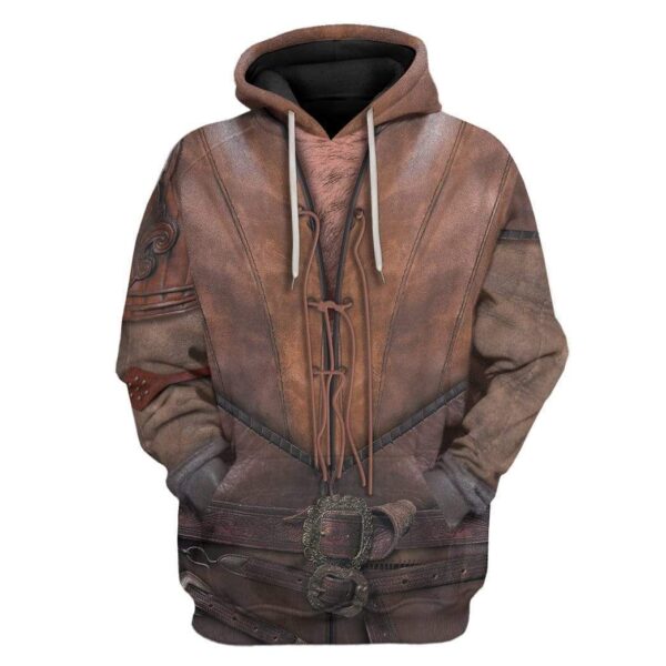 Cosplay D'Artagnan The Musketeers Custom T-Shirts Hoodies Apparel CO-TA0901202 3D Custom Fleece Hoodies Hoodie S 