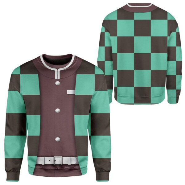 Cosplay Demon Slayer Tanjiro Custom T-Shirts Hoodies Apparel CO-TA0602202 3D Custom Fleece Hoodies