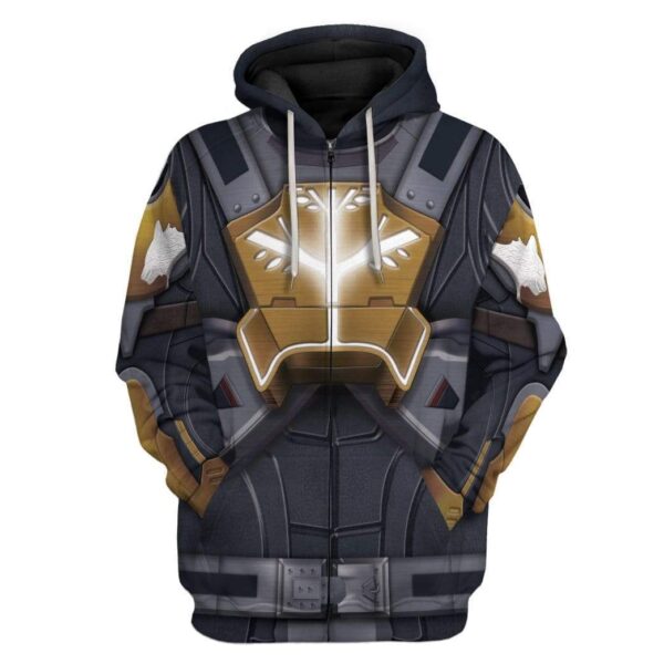 Cosplay Destiny 2 Titan Custom T-Shirts Hoodies Apparel HD-AT0302206 3D Custom Fleece Hoodies Zip Hoodie S