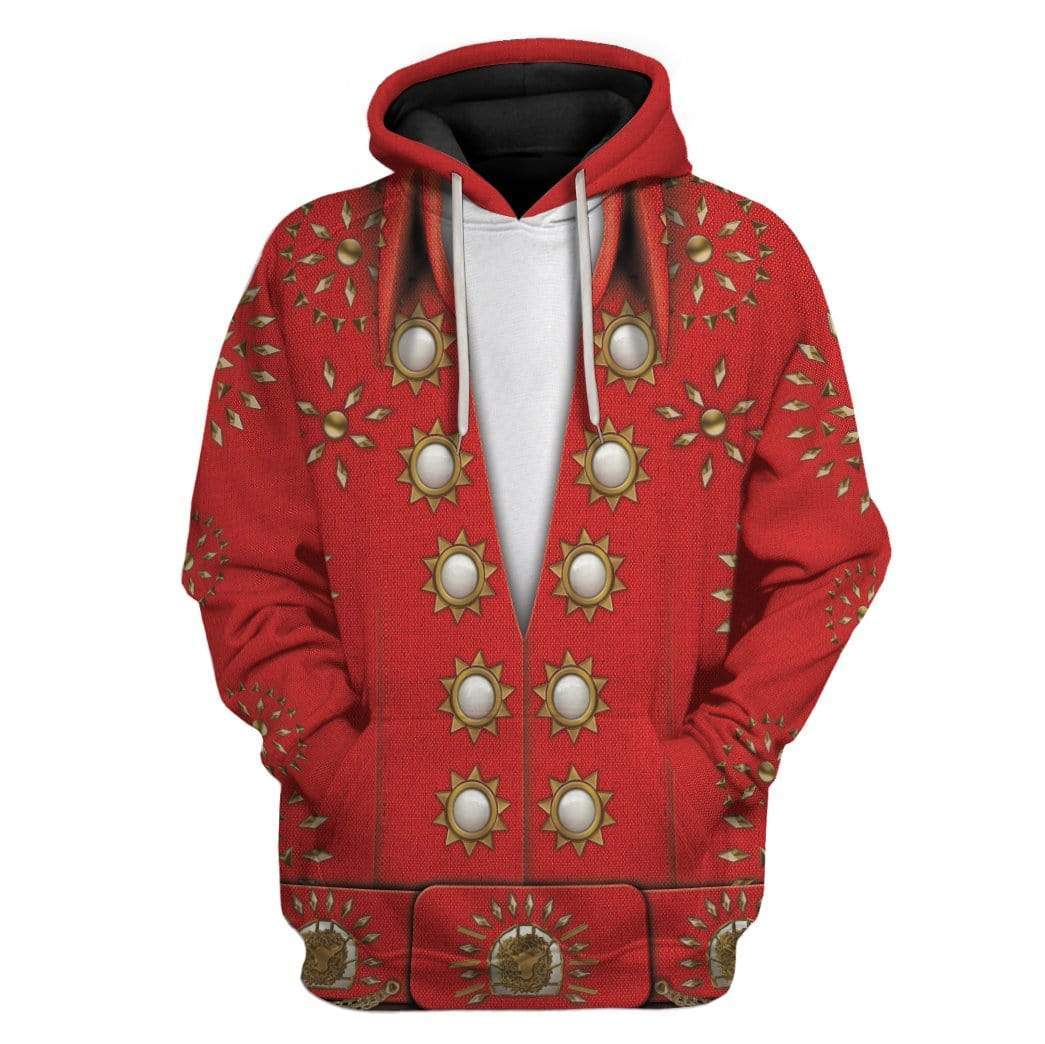 Cosplay Elvis Burning Love Custom T-Shirts Hoodies Apparel CO-QM3001203 3D Custom Fleece Hoodies Hoodie S
