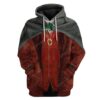 Cosplay Frodo Baggins Lord Of The Rings Custom T-Shirts Hoodies Apparel CO-DT0312191 3D Custom Fleece Hoodies Hoodie S