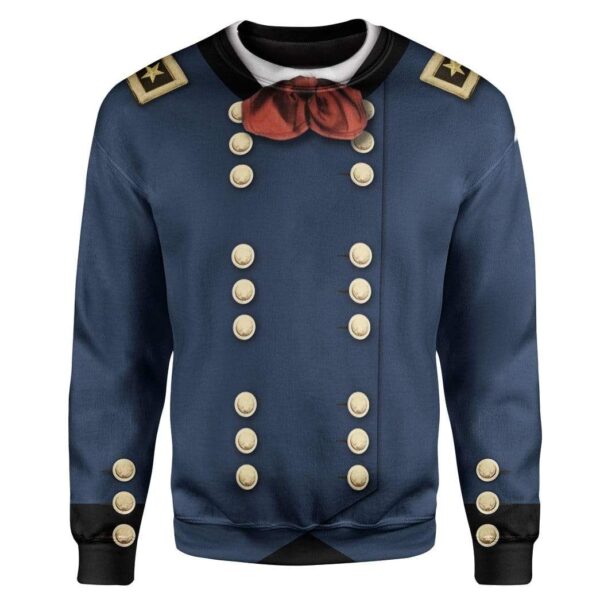 Cosplay George Armstrong Custer Custom T-Shirts Hoodies Apparel CO-TA1601201 3D Custom Fleece Hoodies Long Sleeve S