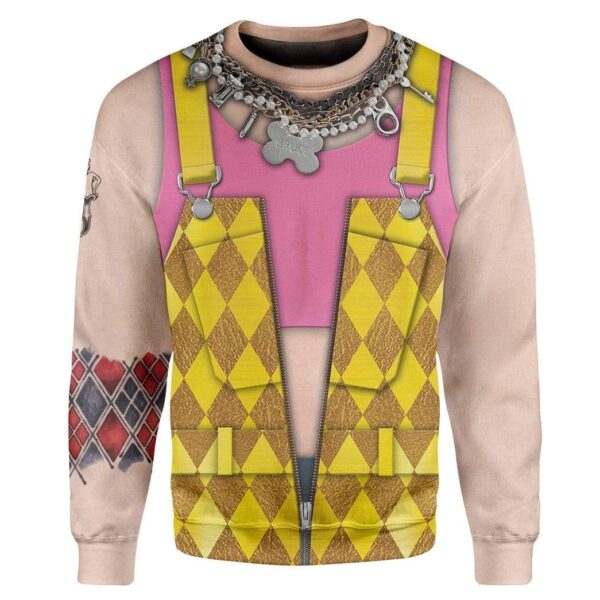 Cosplay Harley Birds of Prey Custom T-Shirts Hoodies Apparel CO-DT0602205 3D Custom Fleece Hoodies Long Sleeve S