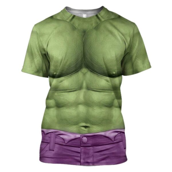 Cosplay Incredible Hulk Custom T-Shirts Hoodies Apparel MV-DT0302203 3D Custom Fleece Hoodies T-Shirt S 