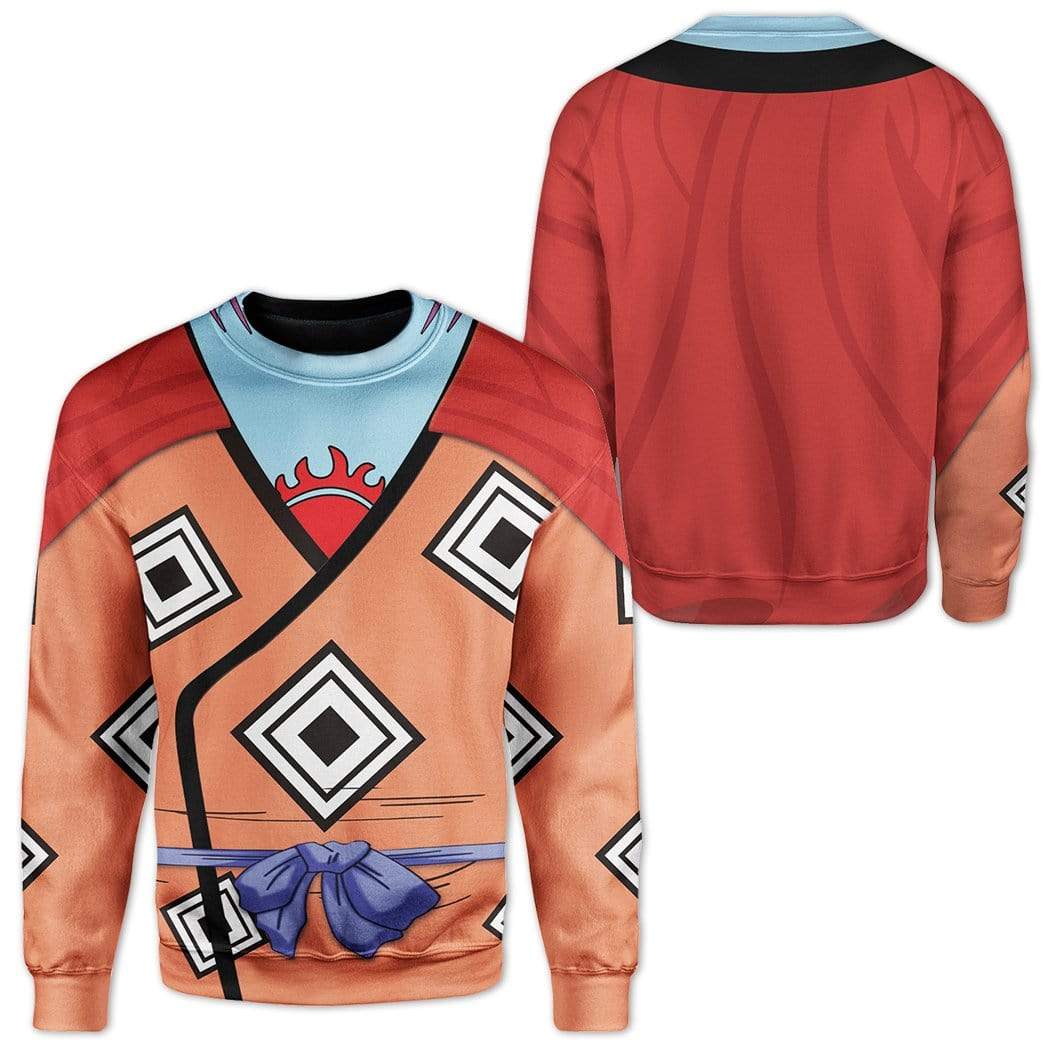 Cosplay Jinbe One Piece Custom T-Shirts Hoodies Apparel CO-AT2712192 3D Custom Fleece Hoodies