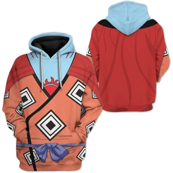 Cosplay Jinbe One Piece Custom T-Shirts Hoodies Apparel CO-AT2712192 3D Custom Fleece Hoodies