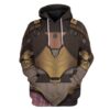 Cosplay LOL Warriors Vi Custom T-Shirts Hoodies Apparel CO-TA1001204 3D Custom Fleece Hoodies