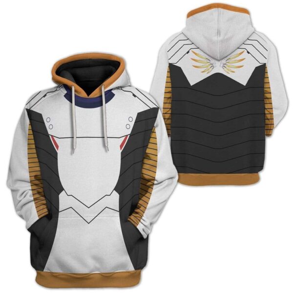 Cosplay Mercy Overwatch Custom T-Shirts Hoodies Apparel CT-TA0912193 3D Custom Fleece Hoodies