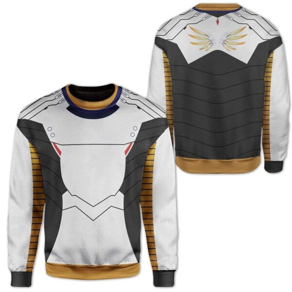 Cosplay Mercy Overwatch Custom T-Shirts Hoodies Apparel CT-TA0912193 3D Custom Fleece Hoodies