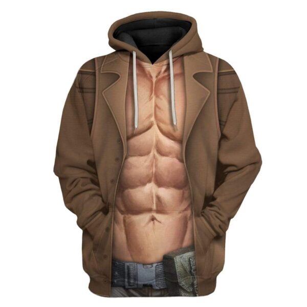 Cosplay Metal Gear Solid Liquid Snake Custom T-Shirts Hoodies Apparel CO-DT0801202 3D Custom Fleece Hoodies Hoodie S 