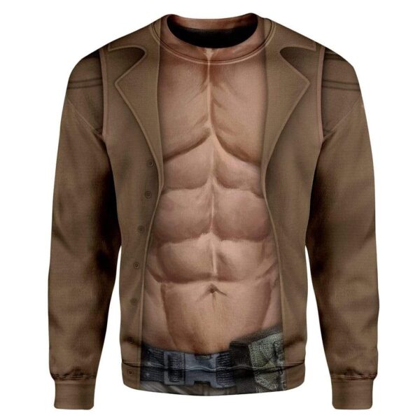 Cosplay Metal Gear Solid Liquid Snake Custom T-Shirts Hoodies Apparel CO-DT0801202 3D Custom Fleece Hoodies Long Sleeve S