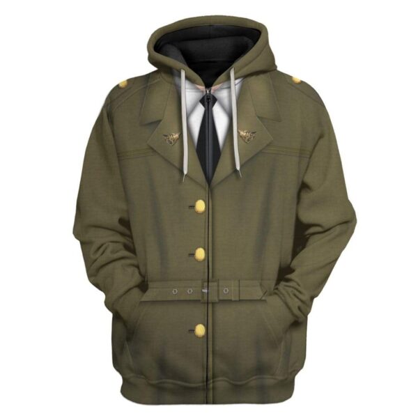 Cosplay Peggy Carter Custom T-Shirts Hoodies Apparel CO-TA1301203 3D Custom Fleece Hoodies Zip Hoodie S 