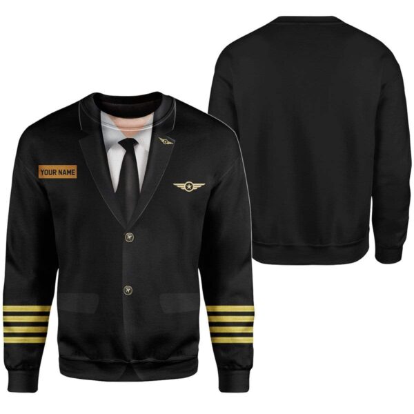 Cosplay Pilot Custom Name T-Shirts Hoodies Apparel CO-AT0601205 3D Custom Fleece Hoodies 