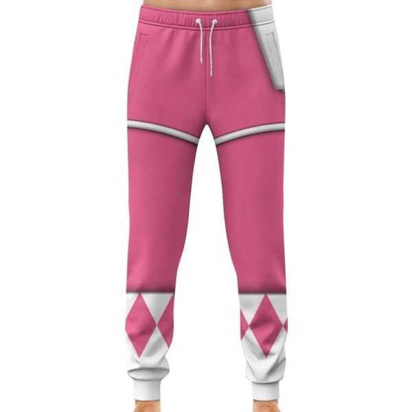 Cosplay Pink Power Ranger Custom T-Shirts Hoodies Apparel H01025 3D Custom Fleece Hoodies 