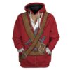 Cosplay Pirate Blackbeard Edward Teach Custom T-Shirts Hoodies Apparel CO-TA0701204 3D Custom Fleece Hoodies Hoodie S