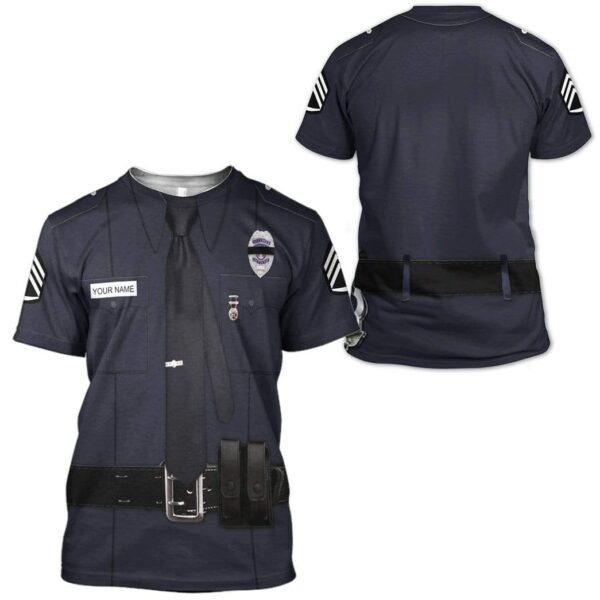 Cosplay Police Custom Name T-Shirts Hoodies Apparel CO-AT0601203 3D Custom Fleece Hoodies 