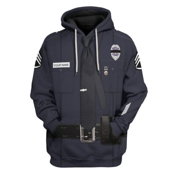 Cosplay Police Custom Name T-Shirts Hoodies Apparel CO-AT0601203 3D Custom Fleece Hoodies Hoodie S 