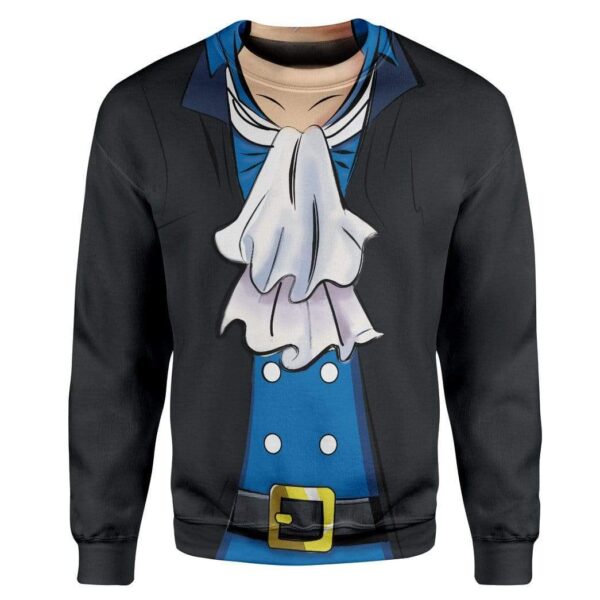 Cosplay Sabo One Piece Custom T-Shirts Hoodies Apparel CO-AT2712191 3D Custom Fleece Hoodies Long Sleeve S