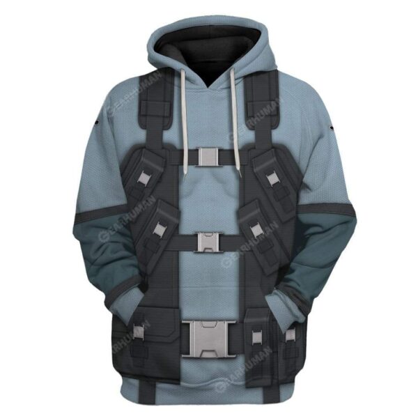 Cosplay Solid Snake Metal Gear Custom T-Shirts Hoodies Apparel CO-DT0512191 3D Custom Fleece Hoodies Hoodie S 