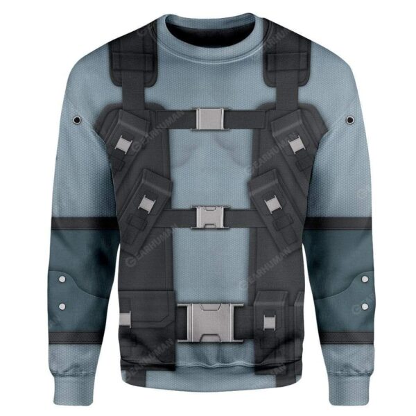 Cosplay Solid Snake Metal Gear Custom T-Shirts Hoodies Apparel CO-DT0512191 3D Custom Fleece Hoodies Long Sleeve S