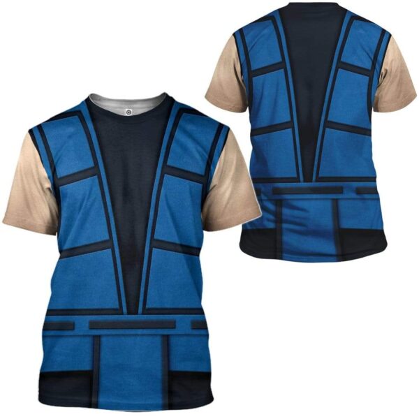 Cosplay Sub-Zero Mortal Kombat Custom T-Shirts Hoodies Apparel H16015 3D Custom Fleece Hoodies 